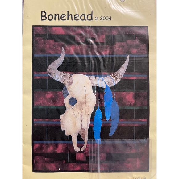 quilt pattern bonehead arlene walsh design western quilt - Picture 2 of 6